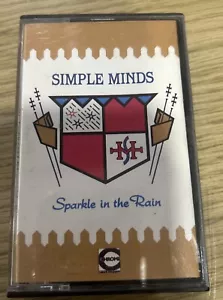 SIMPLE MINDS - SPARKLE IN THE RAIN- CASSETTE TAPE ALBUM 1983 - Picture 1 of 4