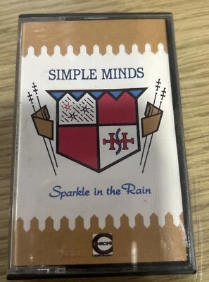 SIMPLE MINDS - SPARKLE IN THE RAIN- CASSETTE TAPE ALBUM  1983 - Image 1 of 4