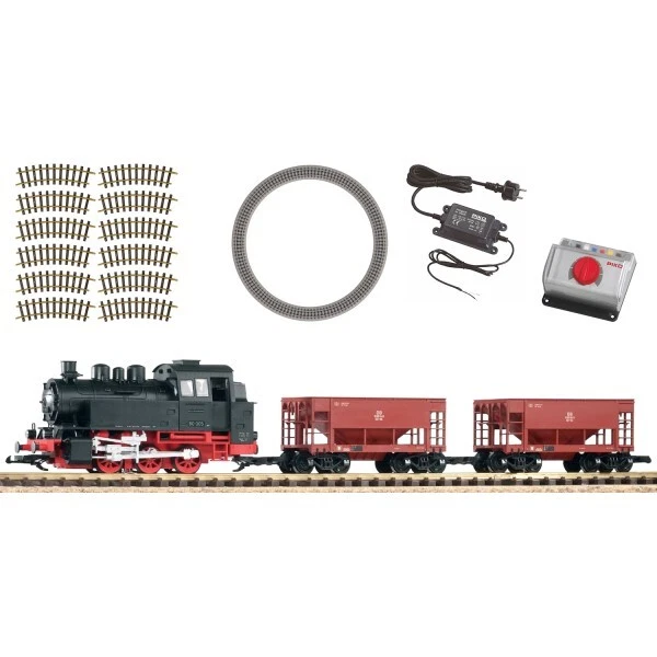 PIKO G-DB BR80 G Spur Güterzug Start-Set - 120 V (37100)