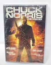 CHUCK NORRIS - Total Attack Pack - DVD 4 Action Movie SetNew