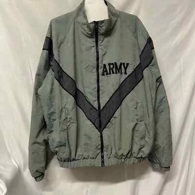 JWOD Skilcraft Jacket Windbreaker Army Medium Short Nylon Reflective XL? - Image 1 of 4