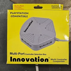 Multi-Puerto Multitap Multi Tap para Sistema Playstation Original FAT Grande No Delgado - Imagen 1 de 3