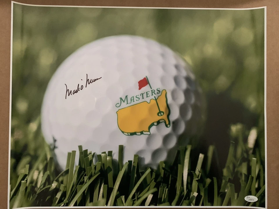 Mark O’Meara Signed Masters 16x20 PGA Golf Photo JSA - Image 1 of 1