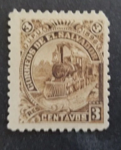 El Salvador, 1896 unused UPU stamp Cover