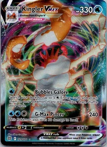 Kingler VMAX Ultra Rare SWSH09: Brilliant Stars 029/172 NM - Picture 1 of 2