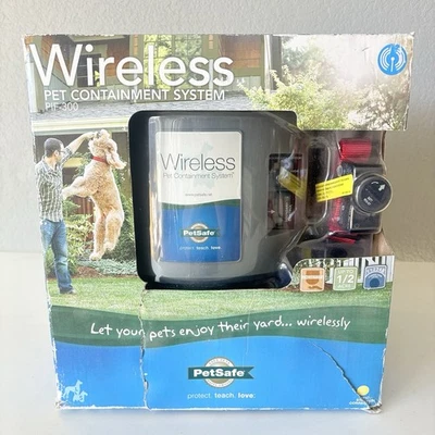 PetSafe PIF-300 Wireless Fence Pet Containment System New Sealed Open Box - Image 1 of 4