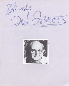 Derek Francis & Molly Weir - Carry On Films - PÁGINA ÁLBUM AUTÓGRAFO FIRMADO RARO - Imagen 1 de 3