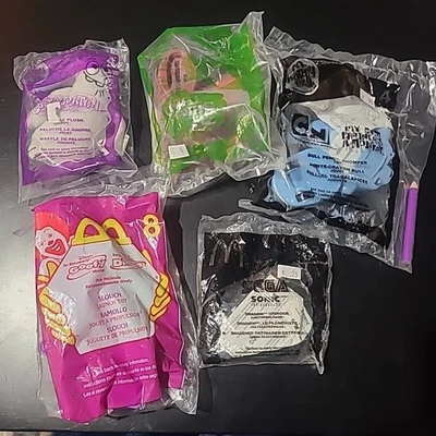 Mcdonald's 玩具 密封 批量 - 2000 年代 shrek、sonic、goofy、CN、catscratch — 第 1/4 张图片