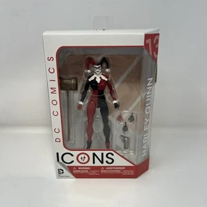 Harley Quinn DC Collectibles Icons 2016 Action Figure No Man's Land New Sealed - Picture 1 of 7