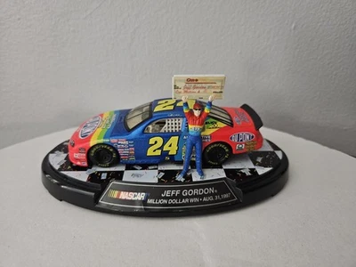 Jeff Gordon 1997 Million Dollar Win Car & Figurine - NASCAR Collectibles - Image 1 of 4
