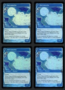 ***4x FOIL Narcomoeba*** MTG Future Sight Magic Kid Icarus - Bild 1 von 2