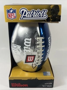 NFL New England Patriots Wilson Football 10.5" Junior Official NFL Licensed 2006 - Picture 1 of 24