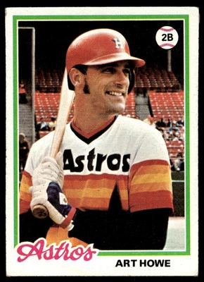 1978 Topps Art Howe Rookie Houston Astros #13 - Image 1 of 2