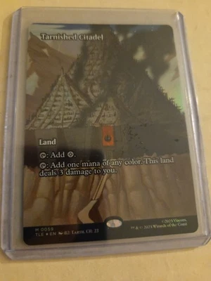 Tarnished Citadel Avatar Last Airbender MTG Magic M 59 Foil Card - Image 1 of 2
