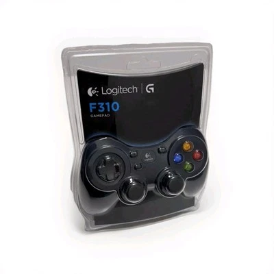 Logitech F310 Wired Gamepad Controller For PC USB 6ft cord NEW & SEALED - Image 1 of 4