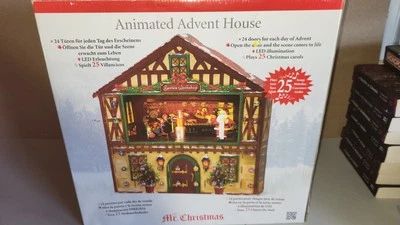 Mr. Christmas Santas Workshop House Animated Musical Advent Calendar (A) - Image 1 of 3