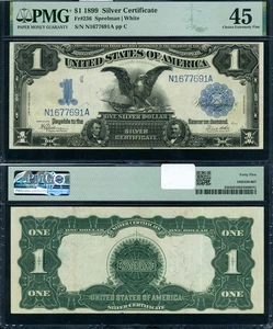 FR. 236 $1 1899 Silver Certificate PMG Choice XF45 - Picture 1 of 3