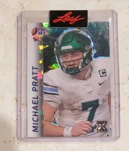 2024 Pro Set Retro Michael Pratt Tulane Crystal 1/1 Pre Production Proof RC - Picture 1 of 2