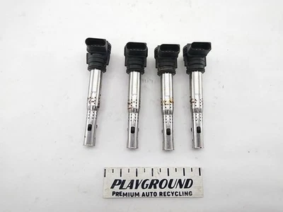 VW VOLKSWAGEN EOS Set Of Four Ignition Coils Fits 2012 2013 2014 2015 - Image 1 of 4