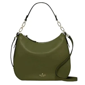 Kate Spade New York Mulberry Street Vivian Shoulder Bag Enchanted Green Leather - Picture 1 of 11