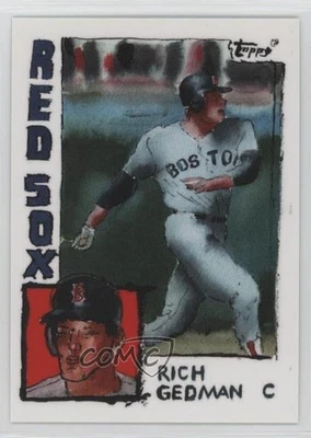 2021 Topps Spotlight 70 By Andy Friedman Glossy /50 Rich Gedman #53 - Image 1 of 2