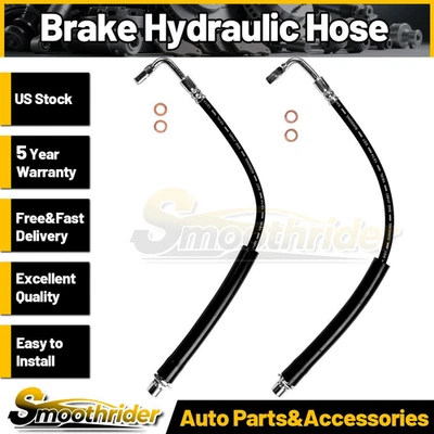 Mangueras hidráulicas de freno delantero Sunsong 2 piezas para Cadillac SRX 2010-2014 2015 2016 Foto 1 de 4