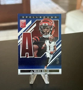 2025 Ja’Marr Chase 72/75 “A” Spellbound Elite Blue Bengals Panini Donruss #17 🔥 - Picture 1 of 2