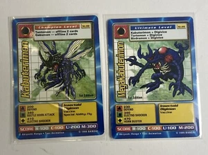 Lot of 2 VTG Digimon Kabuterimon & Megakabuterimon  - Picture 1 of 6