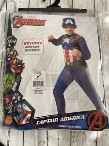 Marvel Avengers Captain America extra small toddler 2-3 NIB Rubies costume