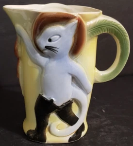 Brocca latte stivali Puss 'N vintage "rari" alti 5" Germania - Foto 1 di 9