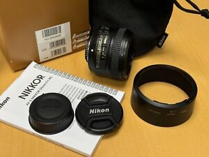 Nikon Nikkor AF-S 50mm F1.8 G Lens A+++++ Boxed