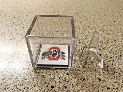 Ohio State Buckeyes Custom NCAA National Champs Alumni Ring Display Stand Case - Image 1 of 2