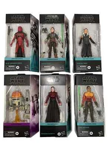 STAR WARS Black Series AHSOKA SERIES 6" Set of 6 Action Figures - Picture 1 of 13
