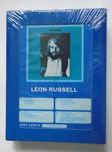 Leon Russell (Self-Titled) Shelter Records 8309-52007 H  8 Track New Sealed RARE - Picture 1 of 7