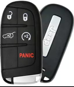 Oem Jeep Grand Cherokee Remote Prox Uncut Key Fob Transmitter Push Start Fobik - Picture 1 of 1