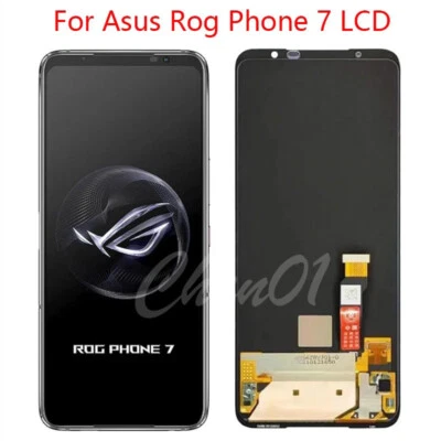 6.78"OEM For Asus ROG Phone 7 AMOLED LCD Display Touch Screen Digitizer Assembly - Image 1 of 4