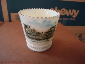 ANTIQUE CEYLON MN MINNEAOTA SOUVENIR TOOTHPICK HOLDER - Picture 1 of 5
