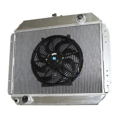 Radiador de rendimiento de 3 núcleos Fit 68-79 Ford F-100 F-150 F-250 V8 + ventilador de 14" Foto 1 de 4