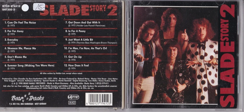 Slade -The Story Of Slade Vol. 2- CD Bear Tracks near mint - Bild 1 von 1