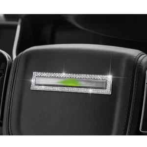 Borde con logotipo de volante central de cristal brillante para Land Rover Evoque 2015-2019 - Imagen 1 de 6