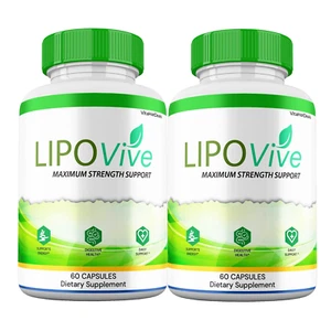Lipovive Capsules (2 Pack) - Picture 1 of 7