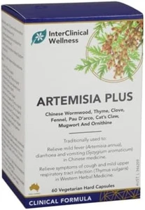 Interclinical Wellness Artemisia plus 60 Vegetarian Capsules - Picture 1 of 12