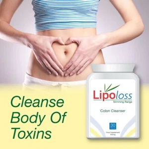 LIPOLOSS COLON CLEANSER CAPSULES For Reduce Bloating - Picture 1 of 3
