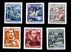 DDR - SCOTT# 259-264 - MNH- CAT VAL $11.25 - Picture 1 of 2
