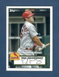 2021 Topps Paul Goldschmidt #T52-31 1952 Redux St. Louis Cardinals  - Picture 1 of 2
