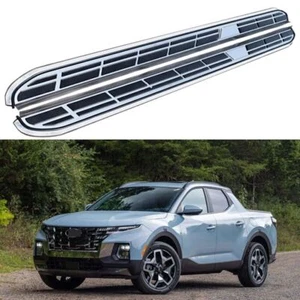 Fixed Running Board Fits for Hyundai Santa Cruz 2022-2024 Side Steps Nerf Bars - Picture 1 of 20