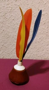 DDR -INDIACA- HANDFEDERBALL/ SCHLAGBALL WURFSPIEL SPIELZEUG OSTALGIE VINTAGE  - Bild 1 von 5