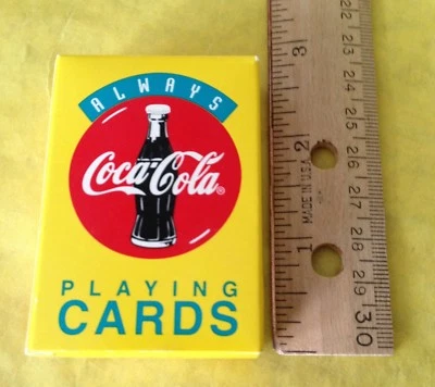 Coca-Cola Coke MINIATURE Playing Cards - Complete Deck - 409 - NO SIGNS OF USE - Image 1 of 4