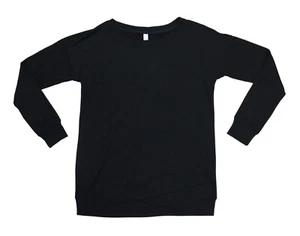 Ideology Performance Solid Color Crossover Hem Athletic Women's Top S NWT Black - Picture 1 of 1