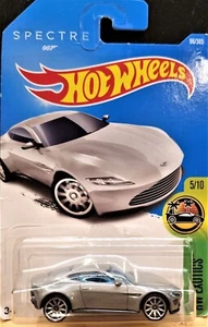Hot Wheels 2017 Aston Martin DB10 Spectre 007 Silver #96 HW Exotics 5/10 New - Picture 1 of 10